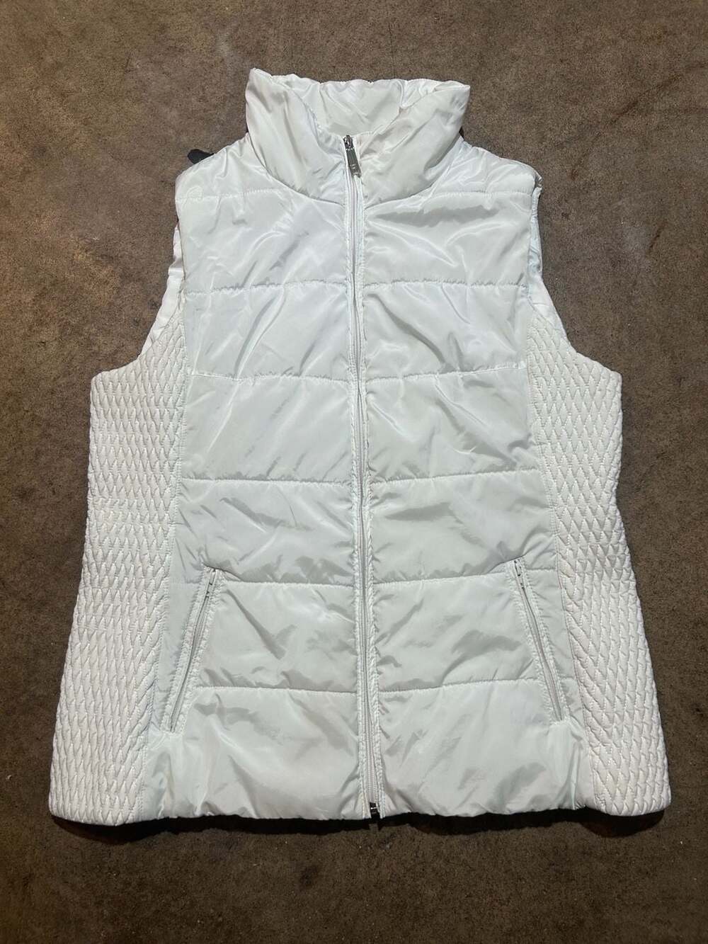Liz Clairborne Quilted Puffer Jacket Vest